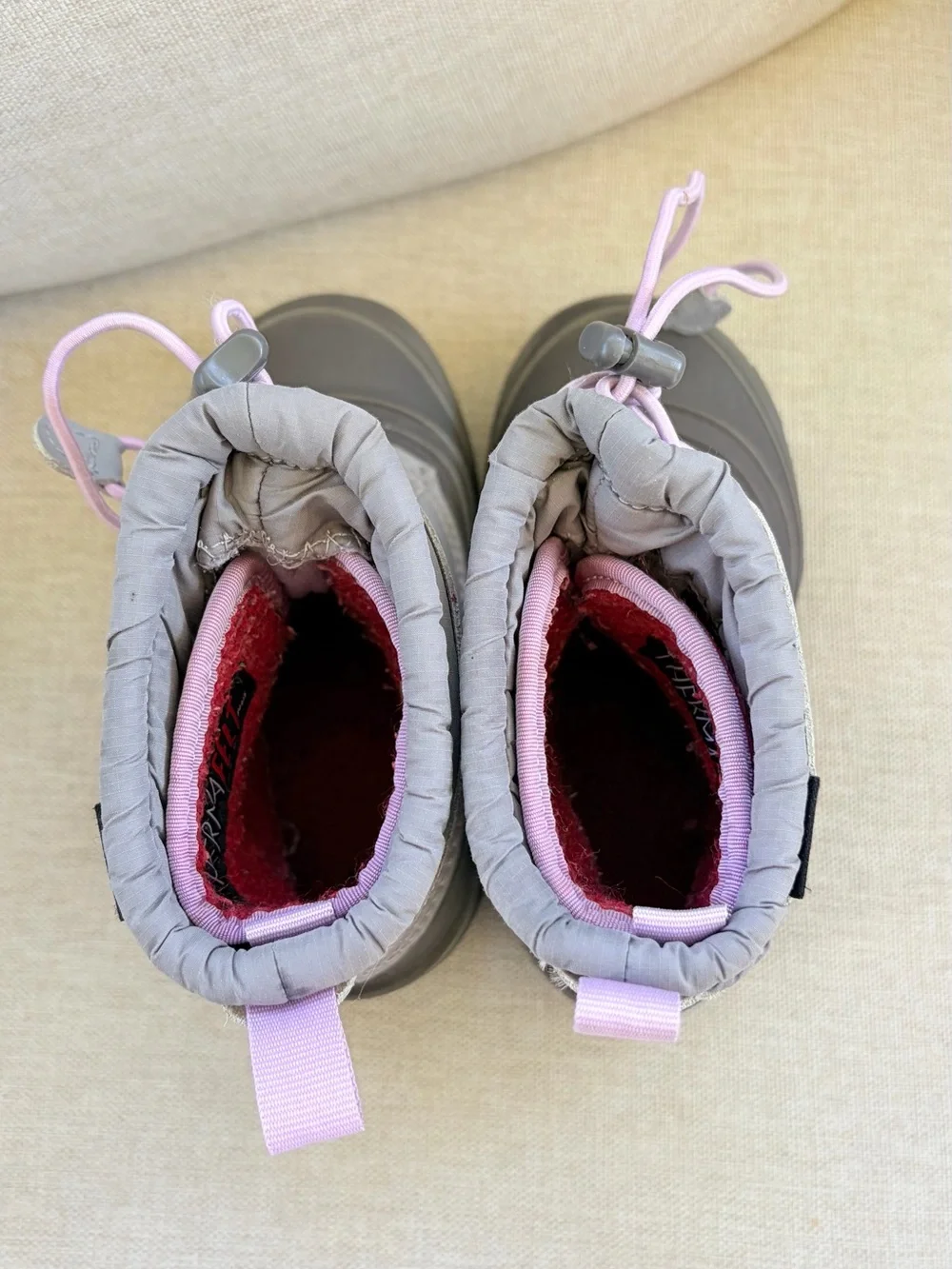 The North Face Alpenglow Boots Girls‎ Gray/Purple Size 11